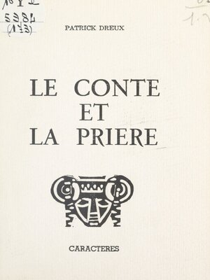 cover image of Le conte et la prière